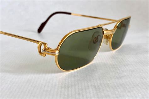 solid gold cartier glasses